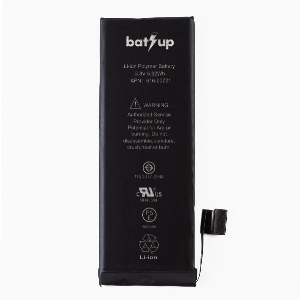 Акумулятор iPhone 5S, оригінал (BatUp), потужність 5,92 ват-години фото 1