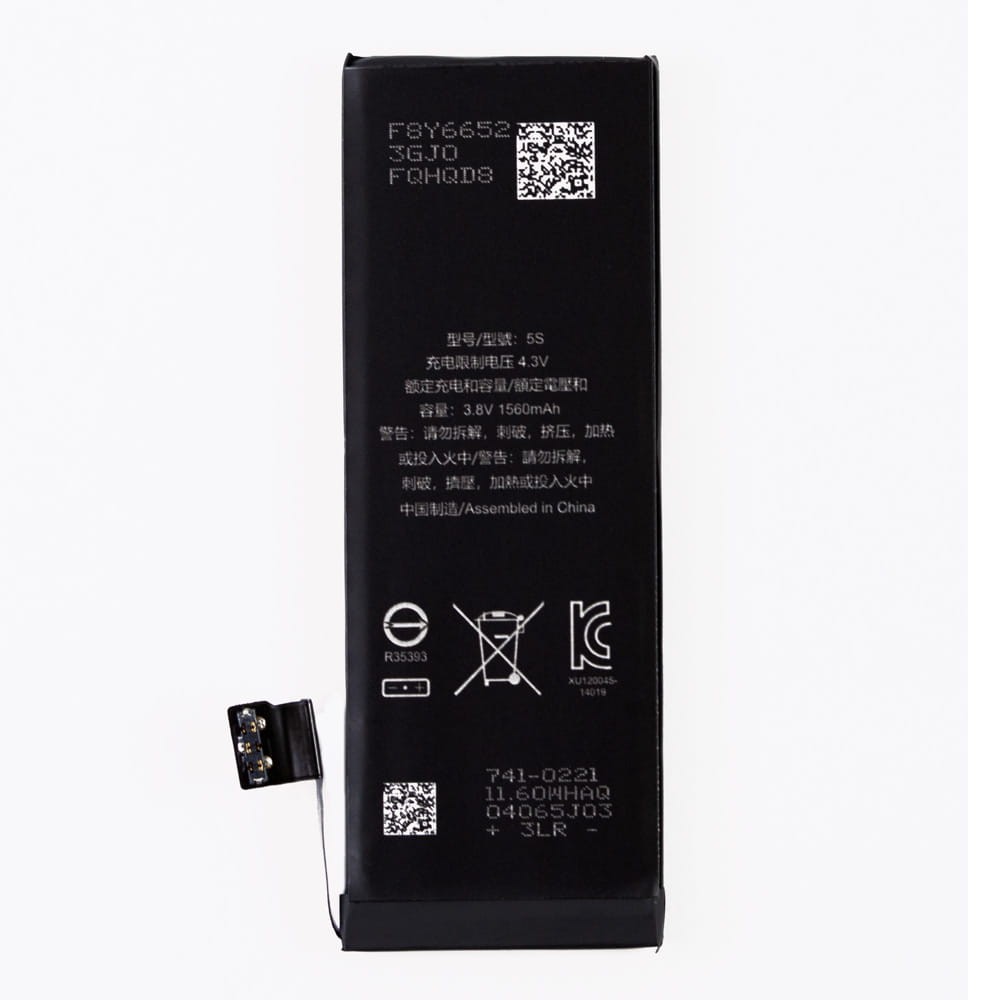 Акумулятор iPhone 5S, оригінал (BatUp), потужність 5,92 ват-години фото 2
