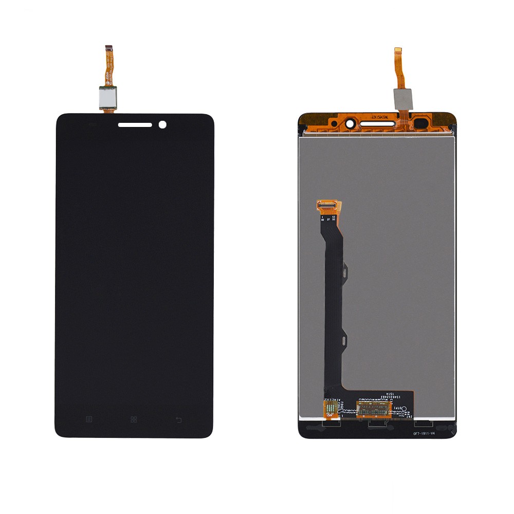 Дисплей Lenovo A7000 с тачскрином в сборе, цвет черный, большая микросхема, ТЕСТ ОК, уценка фото 1