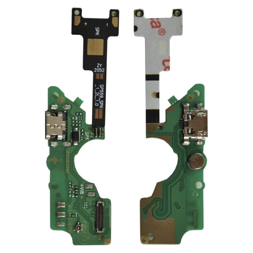 Разъем зарядки для Tecno Pop 2 (B1), с нижней платой фото 1