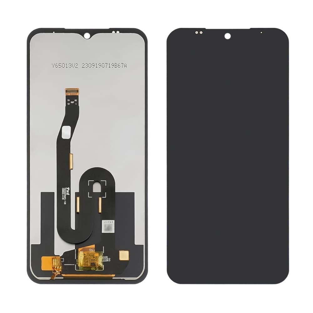 Дисплей для Ulefone Armor X13, с тачскрином в сборе, цвет черный фото 1