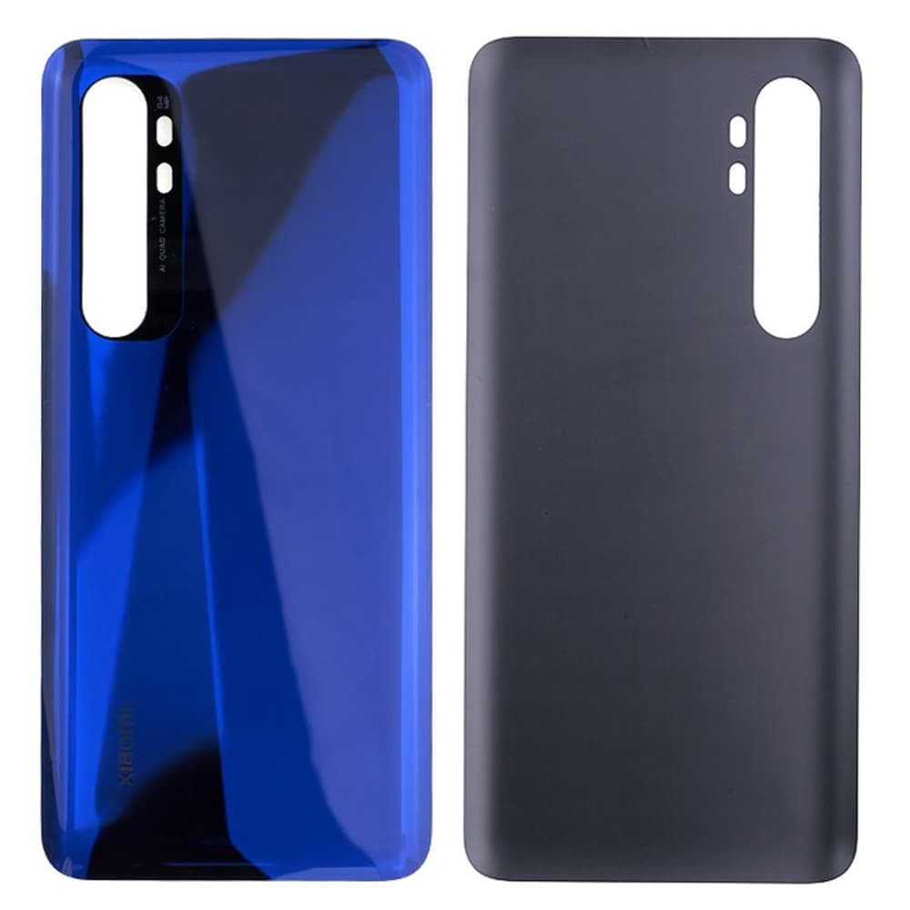 Задня кришка для Xiaomi Mi Note 10 Lite, колір синій, уцінка фото 1
