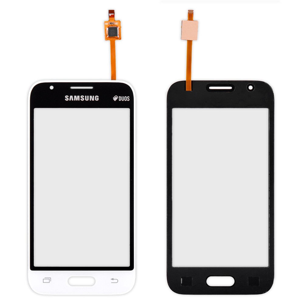 Тачскрин (сенсор) Samsung Galaxy J1 Mini J105H, колір білий, маленька мікросхема фото 1