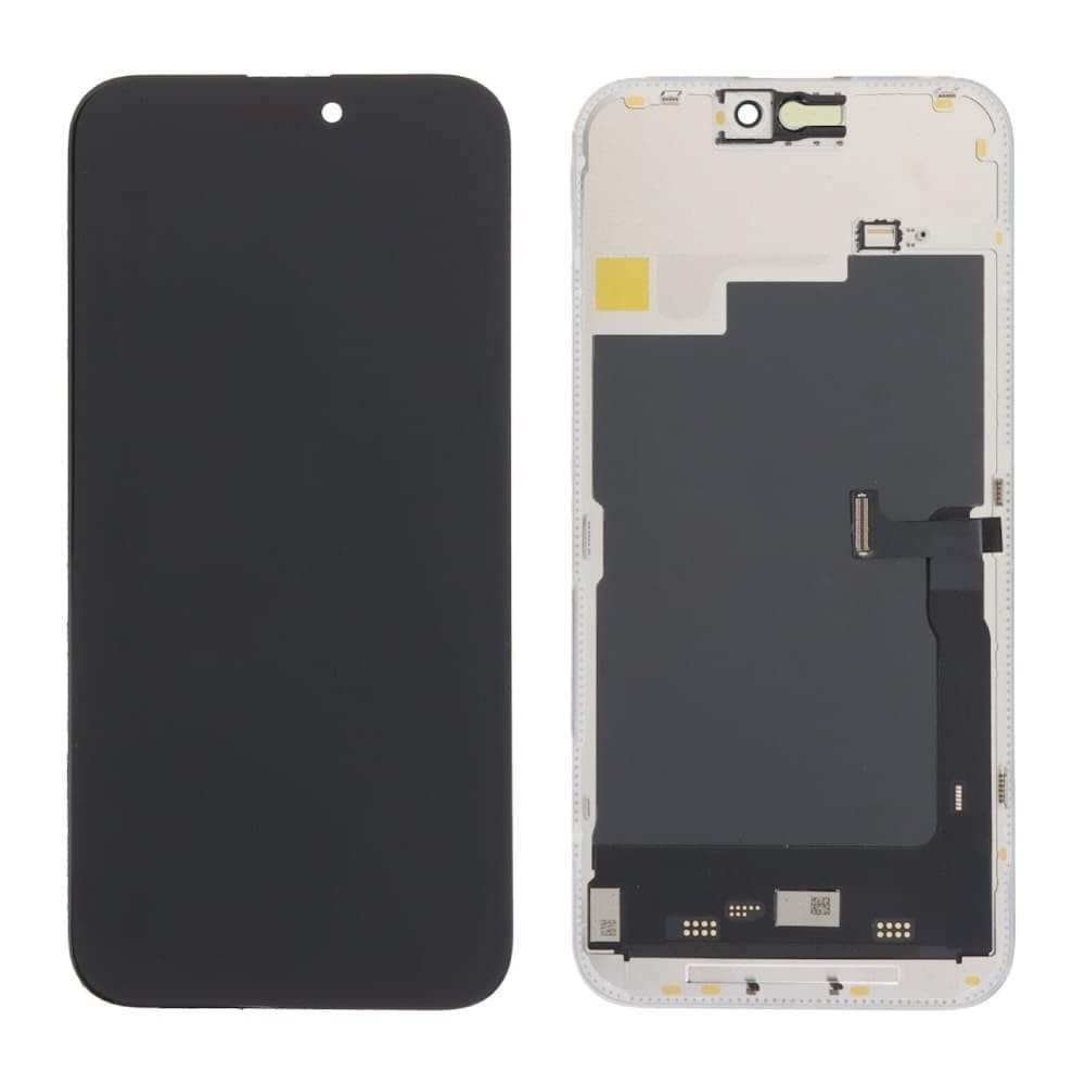 Дисплей для iPhone 15 Pro Max, с тачскрином в сборе, цвет черный, OLED GX фото 1
