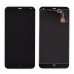 Дисплей Meizu M1 Note з тачскрином у зборі (колір чорний), велика мікросхема, уцінка миниатюра 1