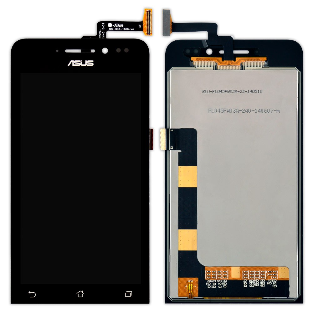 Дисплей Asus ZenFone 4 (A450CG) с тачскрином в сборе, цвет черный фото 1