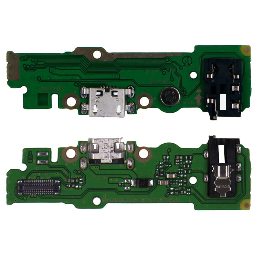 Разъем зарядки для Tecno POP 4 (BC2), с нижней платой фото 1