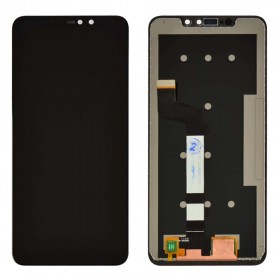 Дисплей для Xiaomi Redmi Note 6 Pro с тачскрином, уценка, оригинал замененное стекло,  цвет черный, без рамки