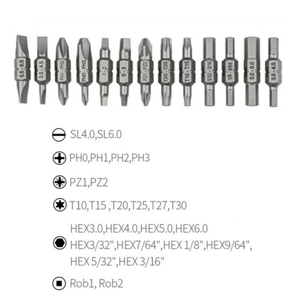 Отвертка Xiaomi Wiha 26-In-1 ScrewDriver Kit фото 3