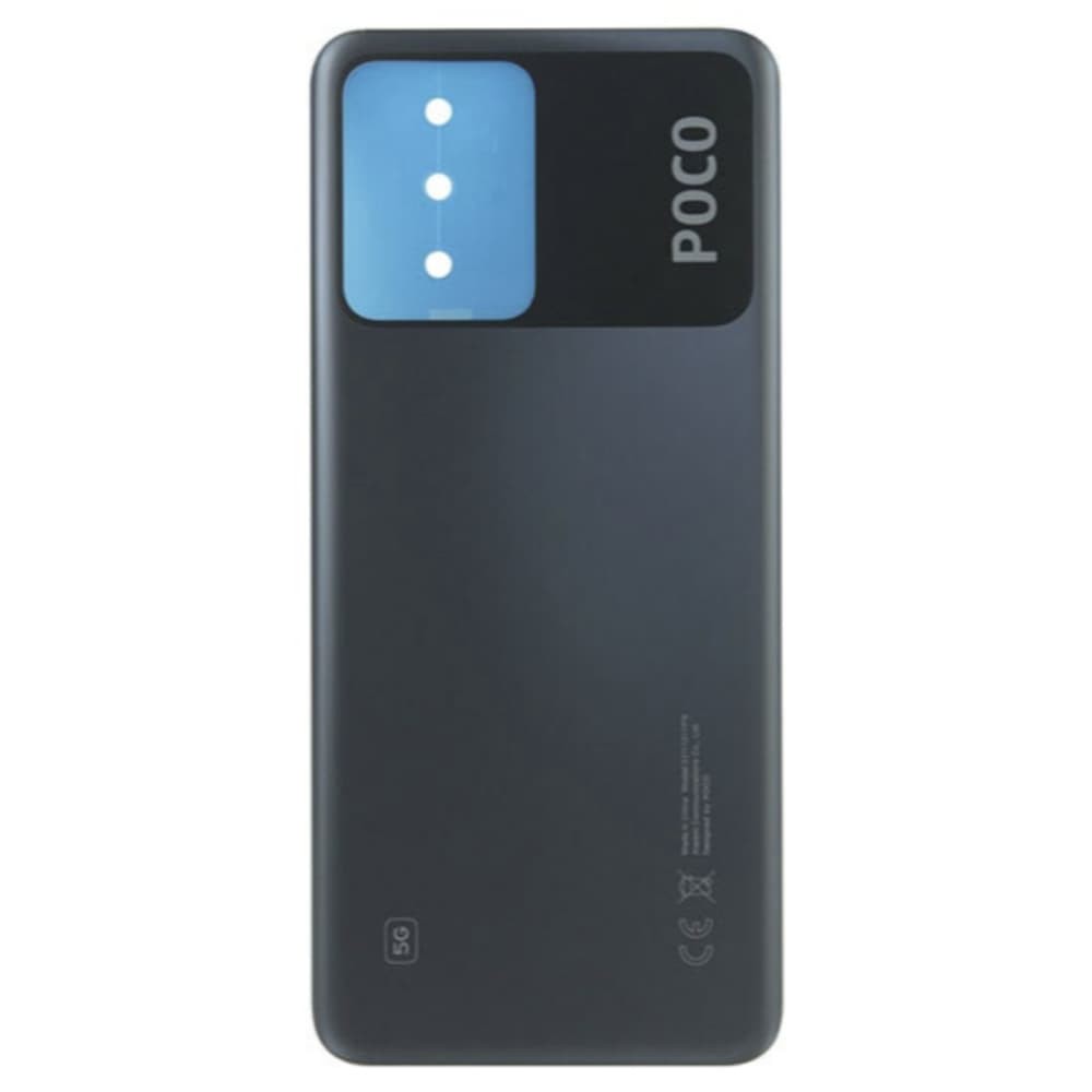 Задняя крышка для Xiaomi Poco X5, цвет черный фото 1
