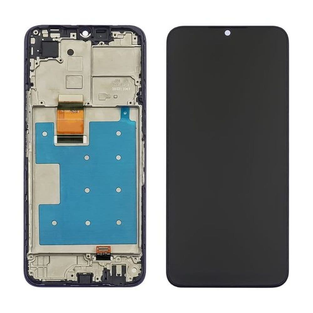 Дисплей для Huawei Honor X5, з тачскріном і рамкою в зборі, колір чорний фото 1