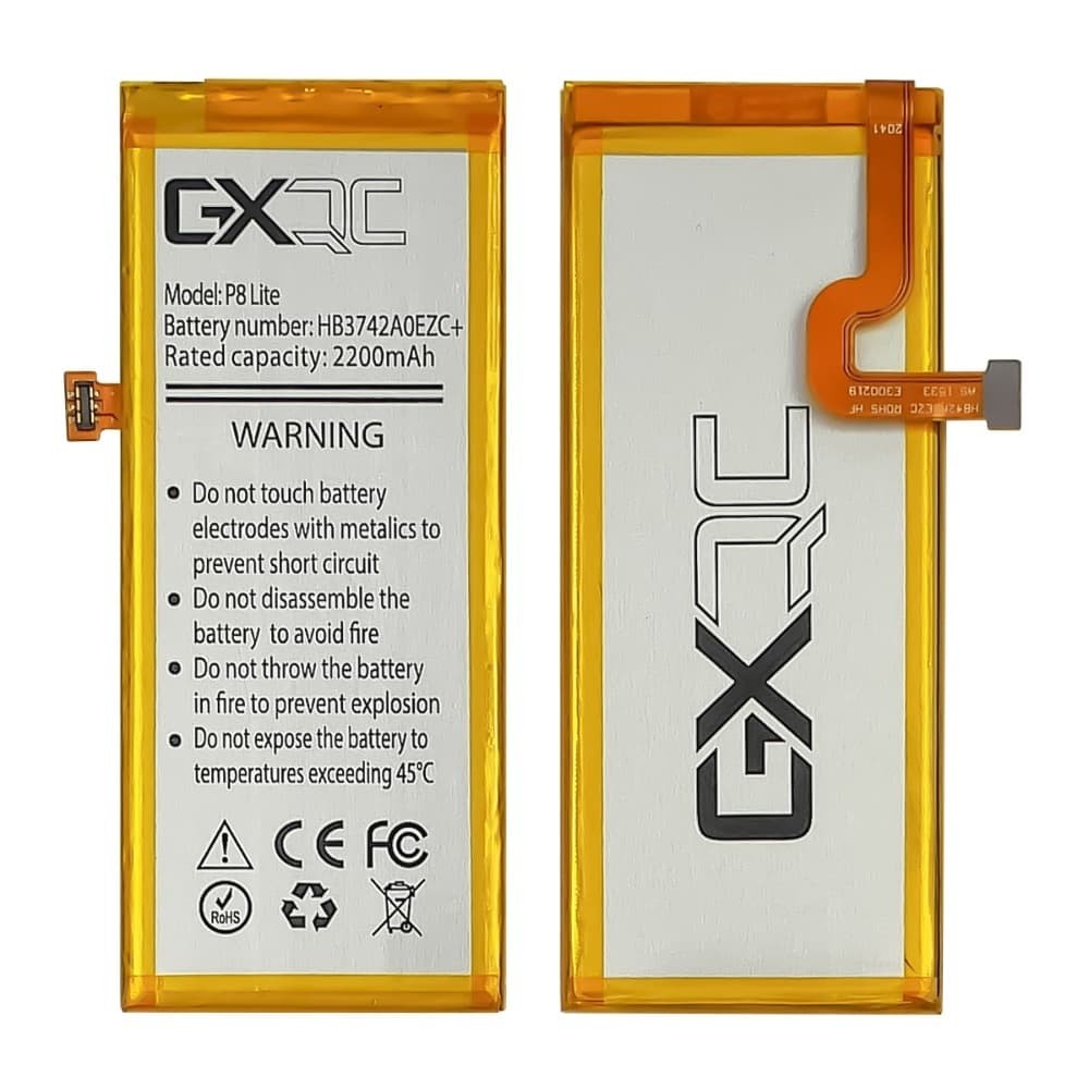 Акумулятор HB3742A0EZC+ для Huawei P8 Lite, Enjoy 5S, Y3 2017, Y3 2018 (ALE L21/GR3 TAG-L21/GRO-L22/CGA-L23), GX, 2200 mAh фото 1