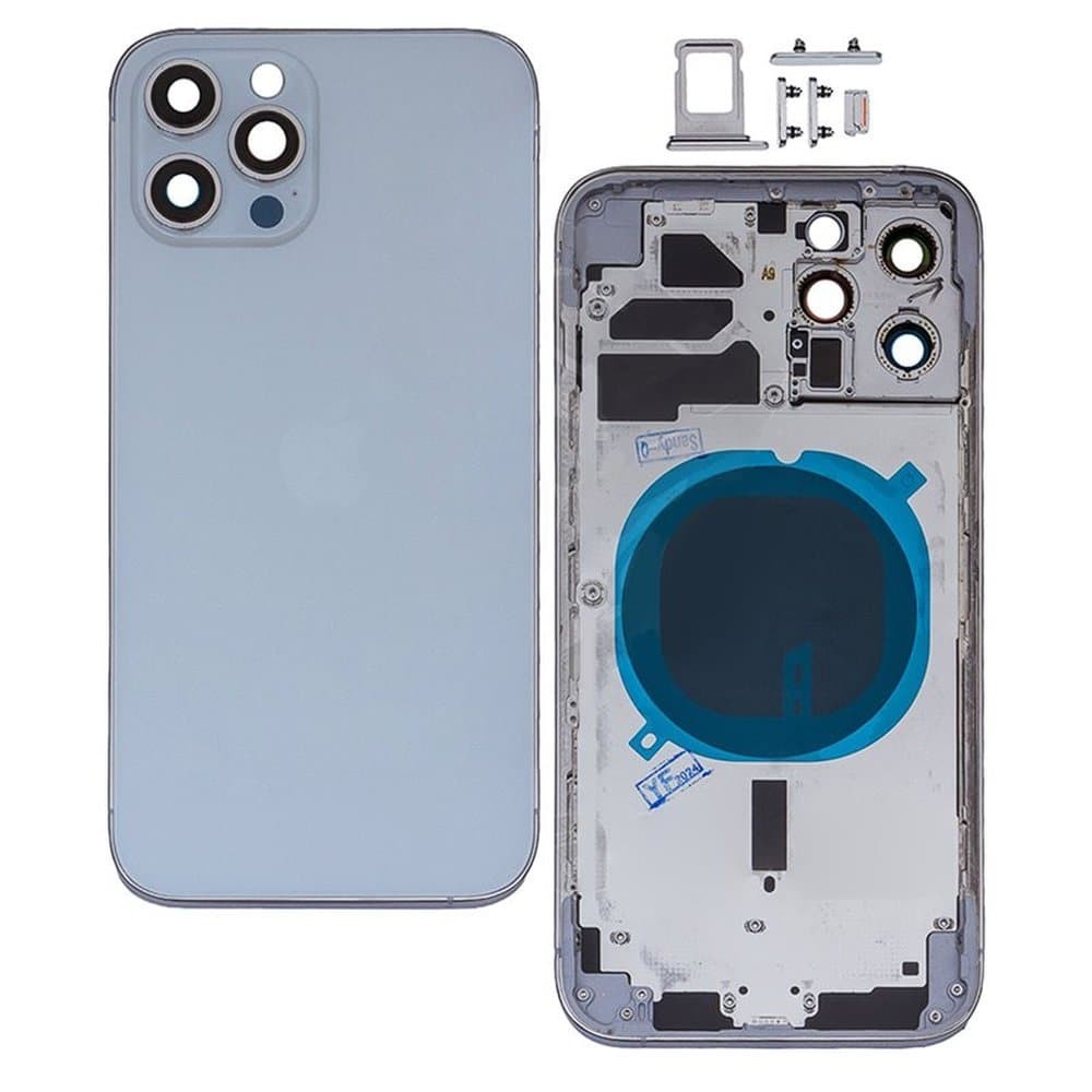 Корпус для iPhone 12 Pro Max, колір срібло фото 1