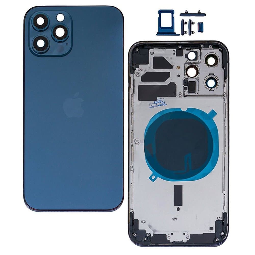 Корпус для iPhone 12 Pro Max, колір синій фото 1