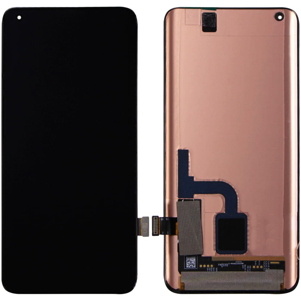 Дисплей для Xiaomi Mi10/Mi10 5G/Mi10 Pro/Mi10 Pro 5G, rev C, з тачскріном в зборі, колір чорний, OLED фото 1