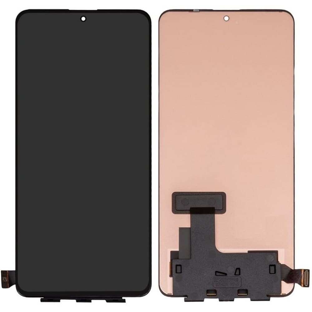 Дисплей для Xiaomi Poco F5 Pro, з тачскріном, чорний, OLED фото 1