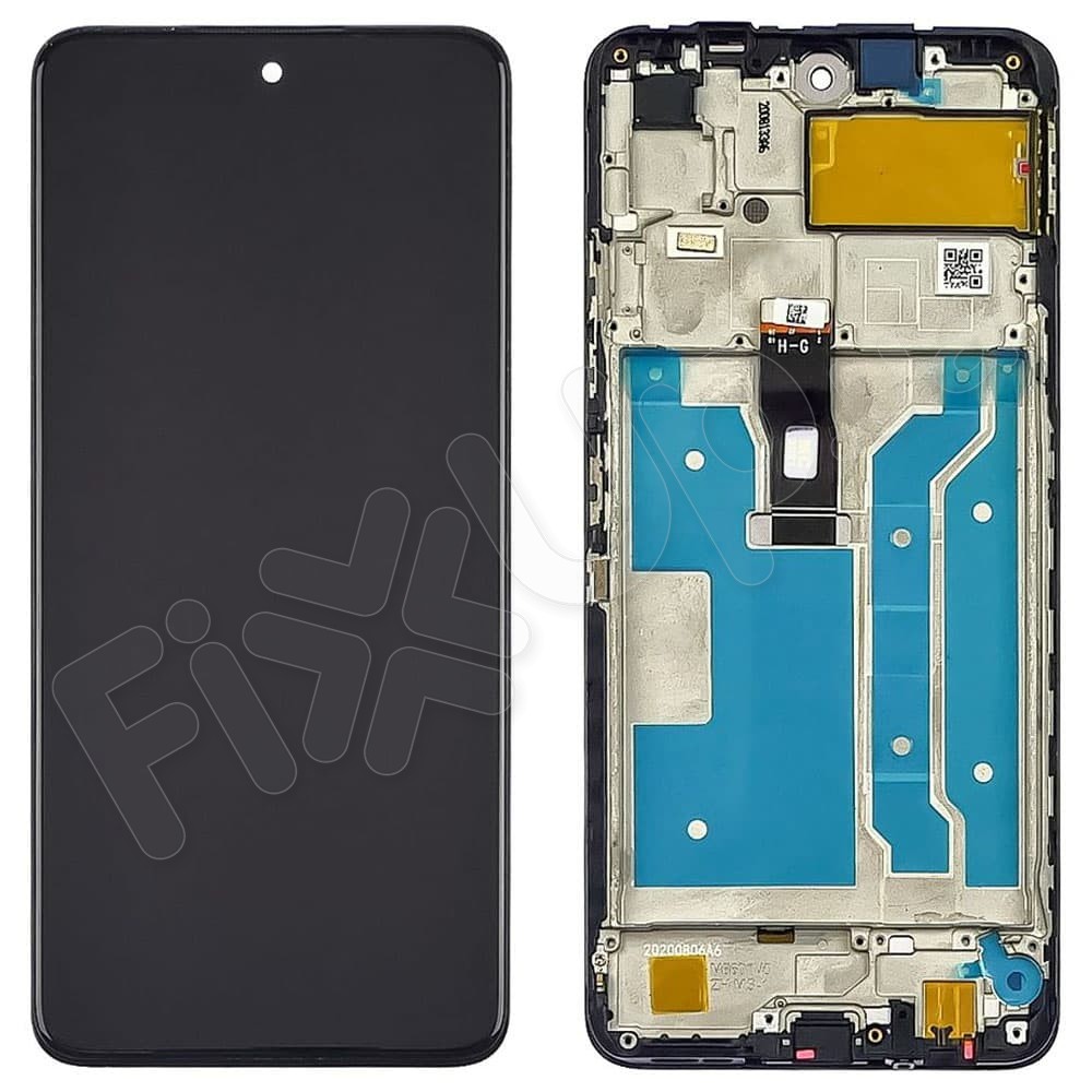 Дисплей для Huawei P Smart 2021/Honor 10X Lite (PPA-LX1/PPA-LX2) с тачскрином и рамкой в сборе, цвет черный фото 1