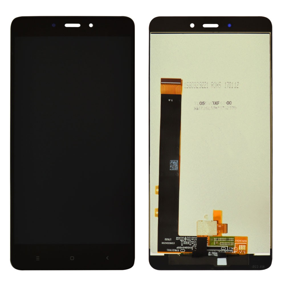 LCD Xiaomi Redmi Note 4 Helio X20 + Touchscreen (black) прямой шлейф дисплея Original  TEST OK фото 1 Дисплей для Xiaomi Redmi Note 4 Helio X20 с тачсрином в сборе, цвет черный, оригинал фото 1