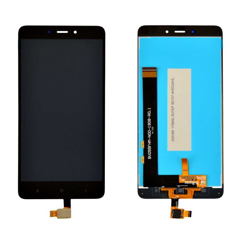 Дисплей для Xiaomi Redmi Note 4 Helio X20 с тачскрином в сборе, цвет черный, оригинал Китай фото 1