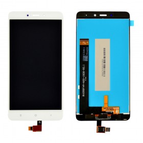 Дисплей Xiaomi Redmi NOTE 4 Helio X20 с тачскрином в сборе,  цвет белый, без рамки, оригинал китай