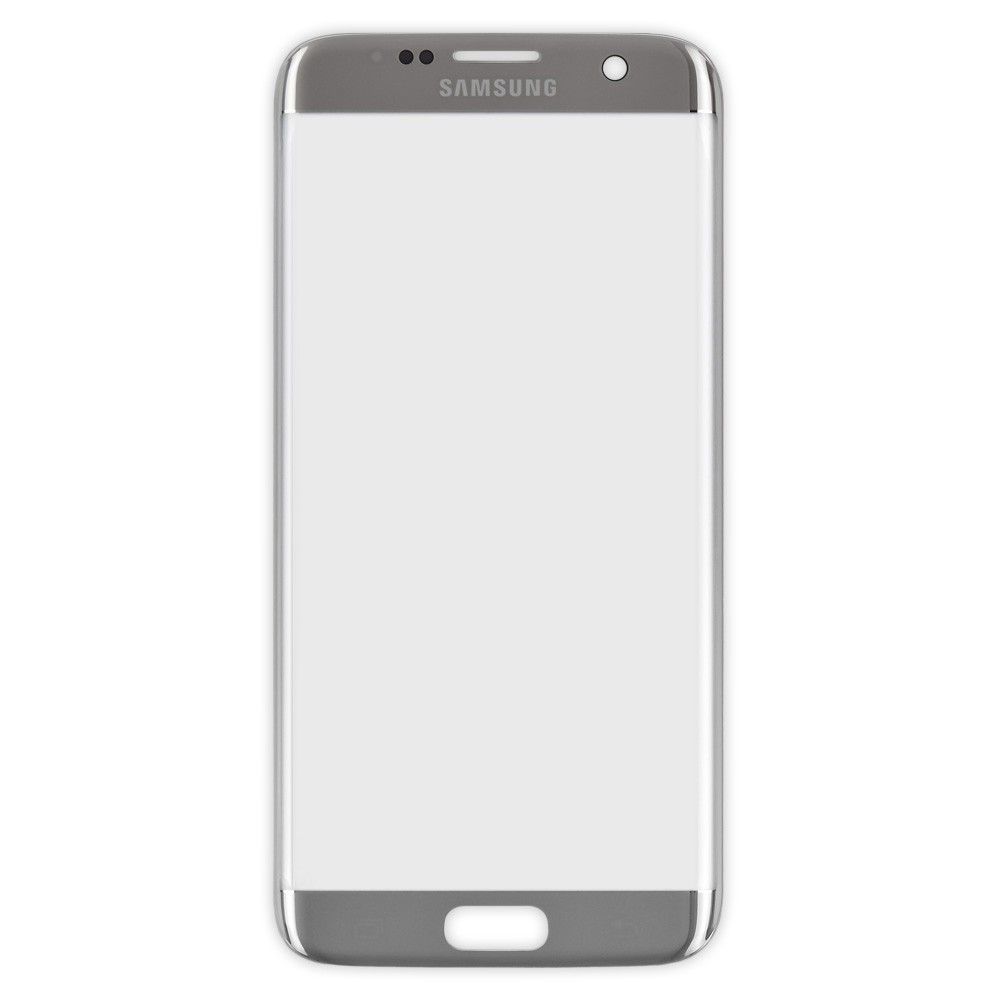 Стекло для Samsung Galaxy S7 Edge G935F/DS, цвет серебристый фото 1