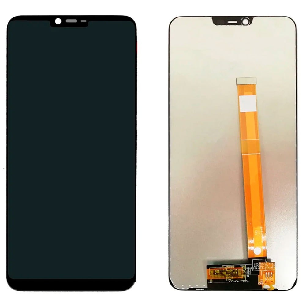 Дисплей для Oppo A5 2018, OPPO AX5, A3s, Realme C1, Realme 2 с тачскрином в сборе, цвет черный фото 1