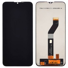 Дисплей для Motorola XT2055 G8 Power lite с тачскрином в сборе,  цвет черный, без рамки