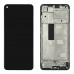 Дисплей для Oppo Reno 5 Lite (CPH2205), с тачскрином и рамкой в сборе, цвет черный, IPS миниатюра 1