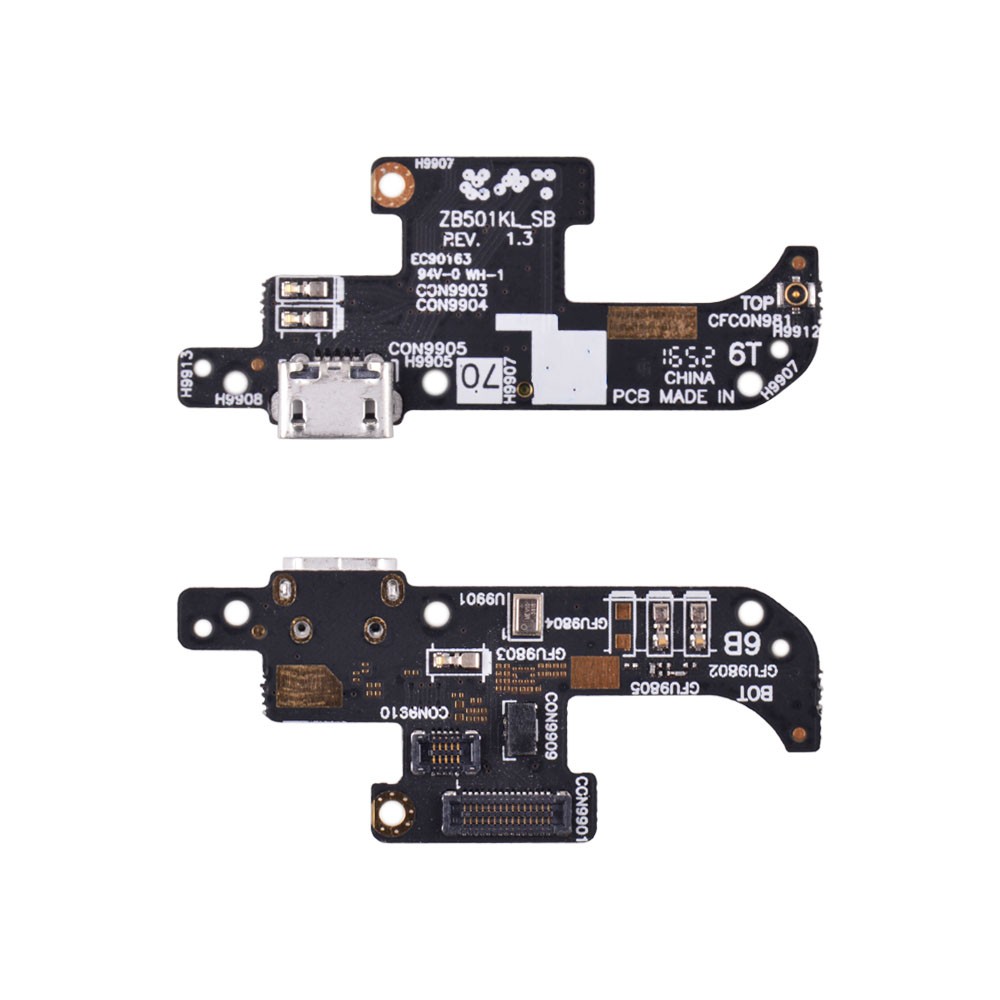 Роз'єм зарядки для Asus ZenFone Live (ZB501KL) з нижньою платою фото 1