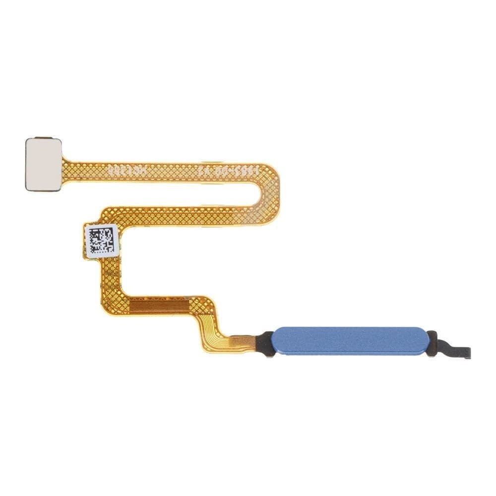 Шлейф для Xiaomi Redmi Note 11 Pro Plus, з кнопкою включення і сканером відбитка, колір синій фото 1