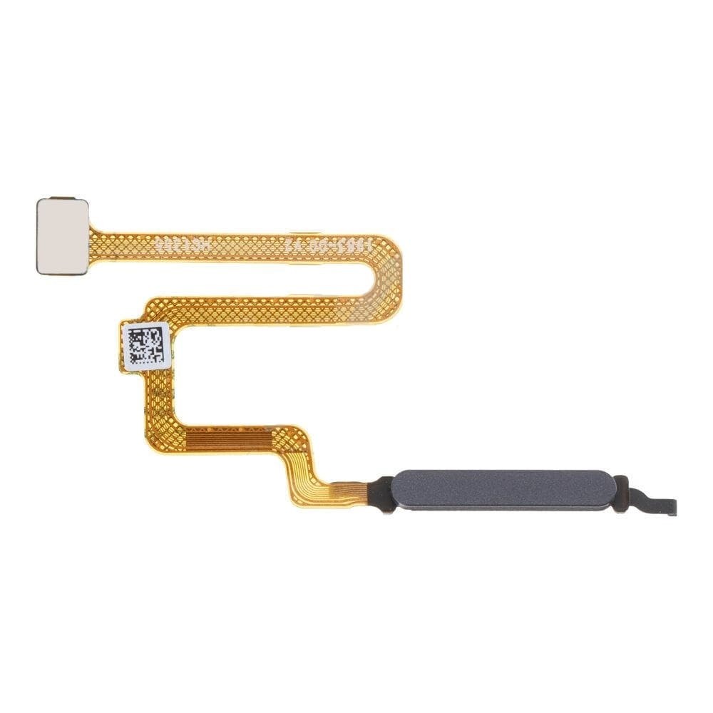 Шлейф для Xiaomi Redmi Note 11 Pro Plus, з кнопкою включння і сканером відбитка, колір чорний фото 1