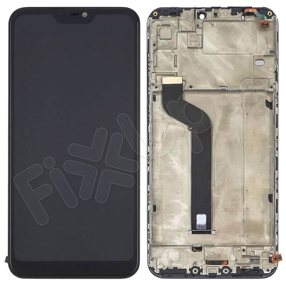 Дисплей для Xiaomi Mi A2 Lite, Redmi 6 Pro с тачскрином и рамкой в сборе, цвет черный фото 1