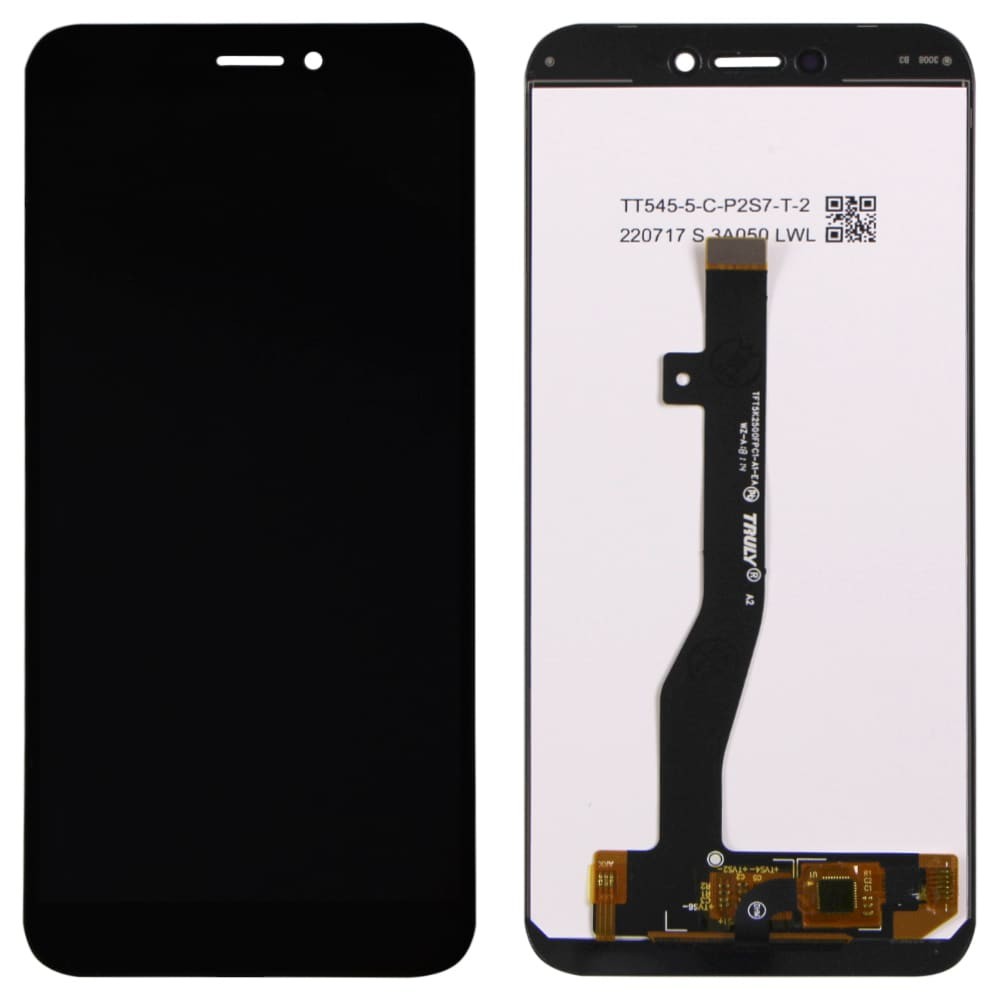 Дисплей для Oukitel WP5/WP5 Pro, з тачскріном в зборі, колір чорний фото 1