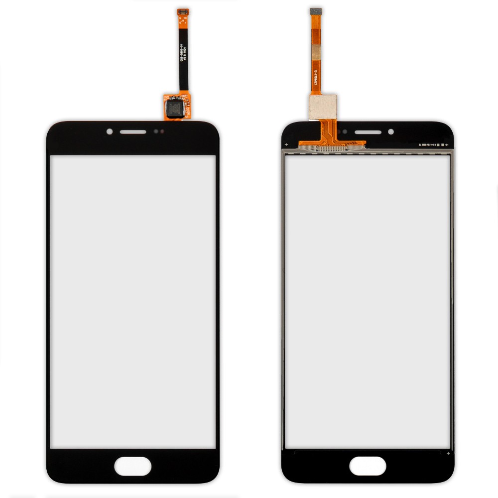 Тачскрін Meizu M3 Note, колір чорний (версія М), 6мм фото 1