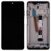 Дисплей для Xiaomi Poco X3, Poco X3 Pro, Mi10T Lite с тачскрином и рамкой в сборе, цвет черный миниатюра 1