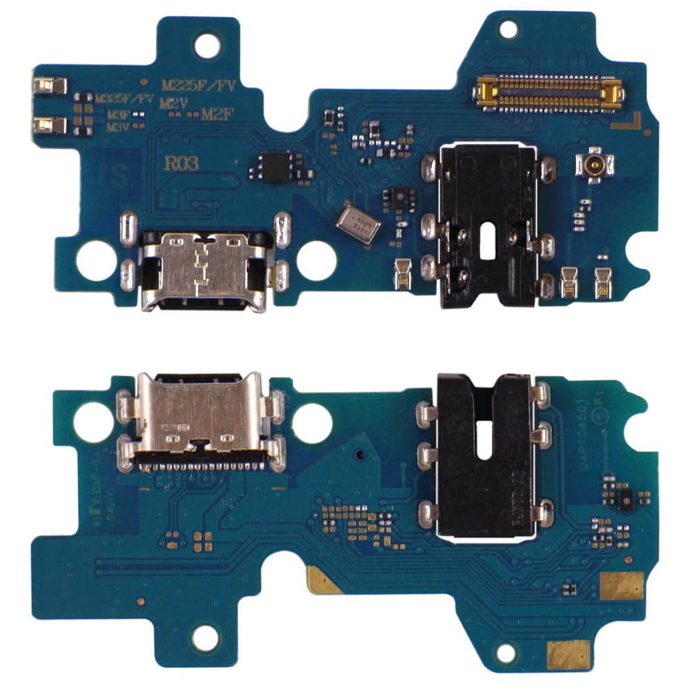 Разъем зарядки для Samsung M325 Galaxy M32/M225 Galaxy M22, с нижней платой и микросхемой фото 1