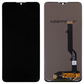 Дисплей для ZTE Blade 20 Smart с тачскрином в сборе, v0.2, китай,  цвет черный, без рамки
