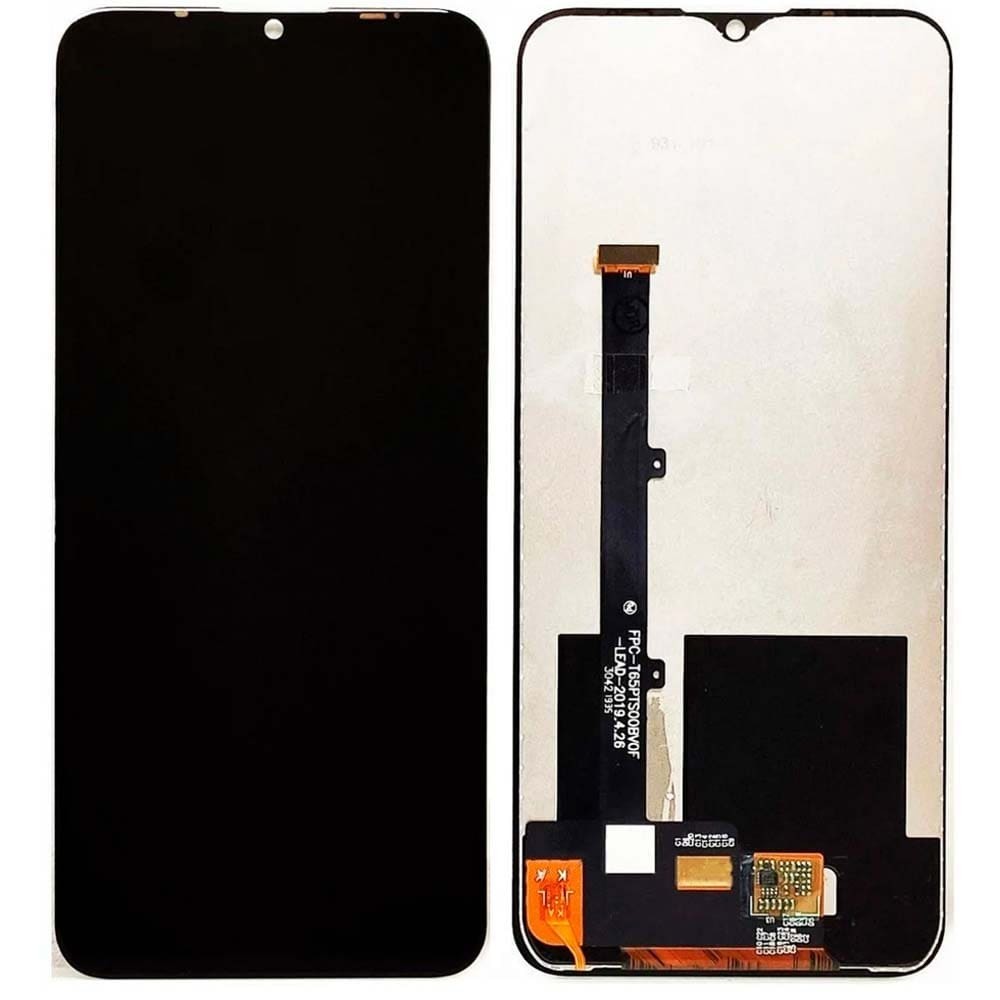 Дисплей для Meizu M10 с тачскрином в сборе, цвет черный фото 1