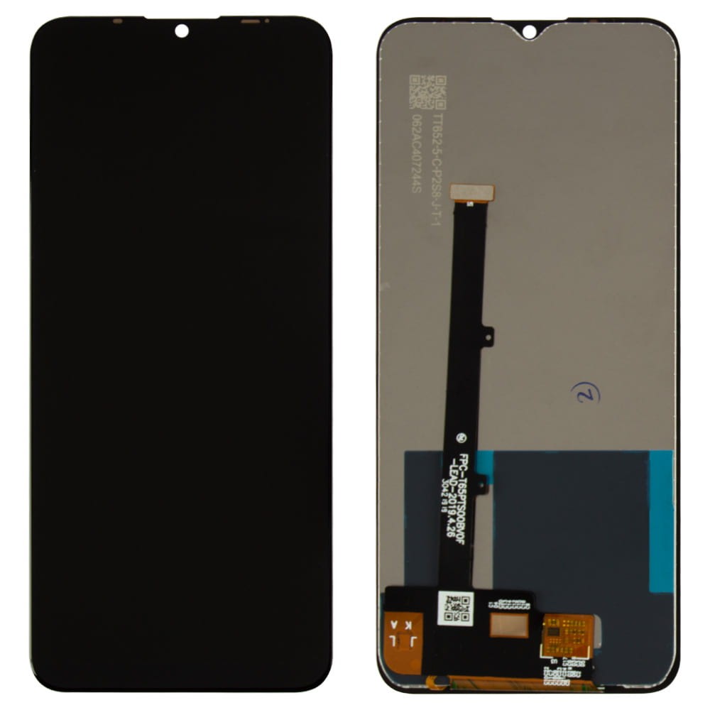 Дисплей для Meizu M10 с тачскрином в сборе, цвет черный, оригинал фото 1