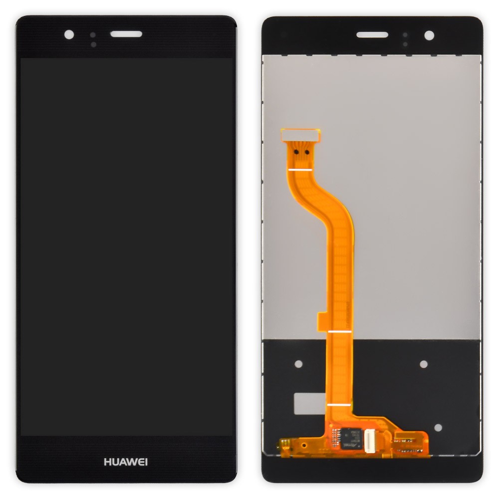 Дисплей Huawei P9 DUAL SIM (EVA-L19) з тачскрином у зборі, колір чорний, уцінка фото 1