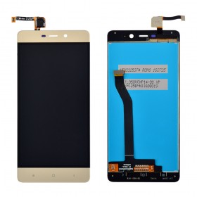 Дисплей Xiaomi Redmi 4 Pro/Prime с тачскрином в сборе, без рамки, китай,  цвет золотой