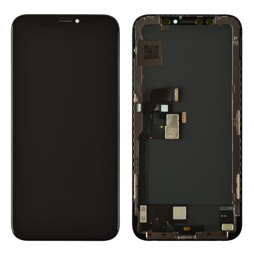 Дисплей для iPhone X (5.8) с тачскрином в сборе, цвет черный, Oled GX Hard, уценка фото 1