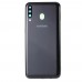 Задня кришка для Samsung Galaxy M30 2019 (M305), зі склом камери, колір чорний миниатюра 1