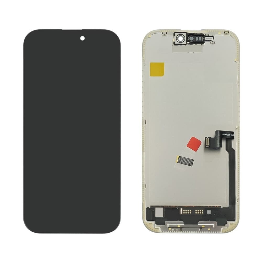 Дисплей для iPhone 16 Pro, с тачскрином в сборе, цвет черный, DD-OLED фото 1