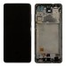 Дисплей для Samsung A725F /DS Galaxy А72 2021 з тачскріном і рамкою в зборі, колір чорний, IPS (TFT) миниатюра 1