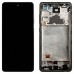 Дисплей Samsung A725F / DS Galaxy А72 2021 з тачскрином і рамкою в зборі, колір чорний, сервісний оригінал миниатюра 1