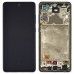 Дисплей для Samsung A725F /DS Galaxy А72 2021 с тачскрином и рамкой в сборе, цвет черный, OLED миниатюра 1