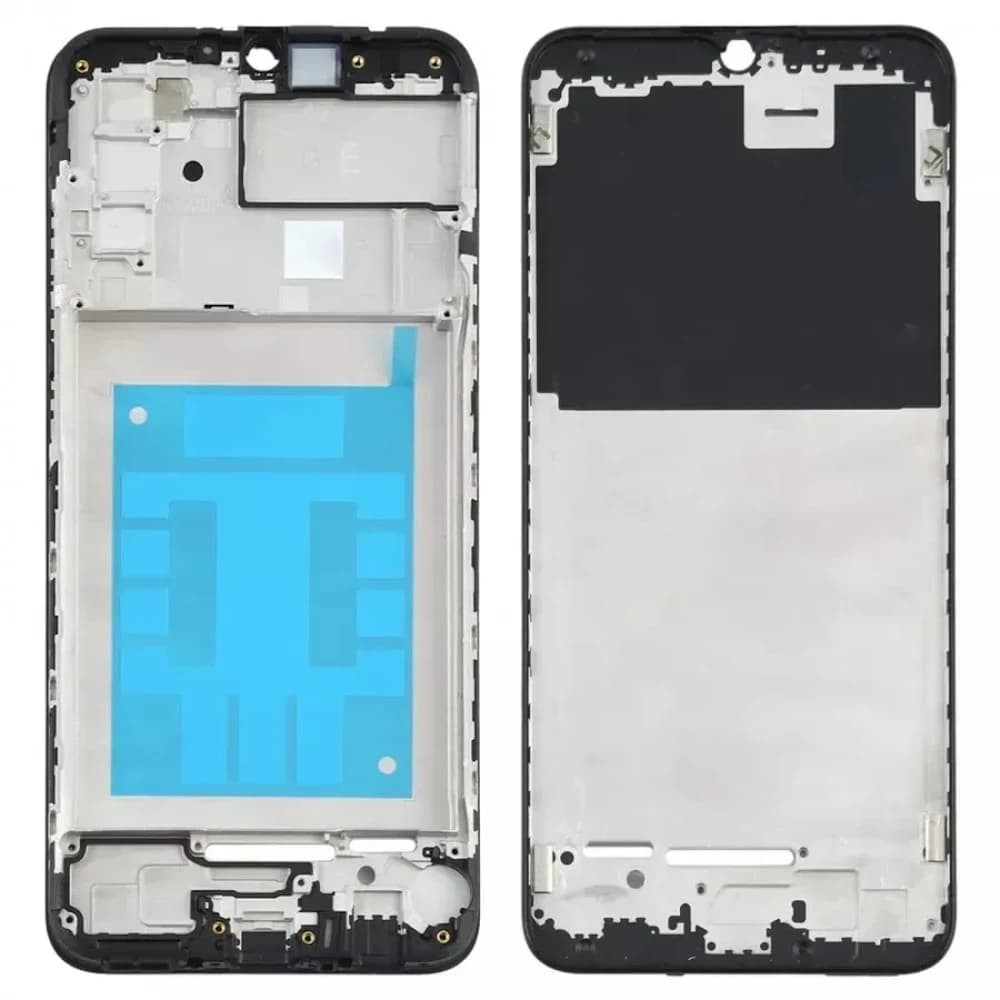 Рамка для дисплея Samsung A025 Galaxy A02s 2021, цвет черный фото 1