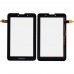 Тачскрін (сенсор) Lenovo A3000, A5000 IdeaTab, колір чорний миниатюра 1