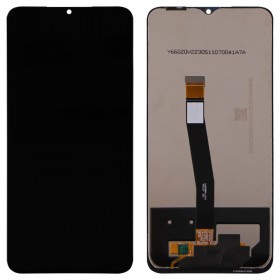 Дисплей для Samsung A226 Galaxy A22 2021 5G (GH81-20694A), с тачскрином в сборе, оригинал замененное стекло,  цвет черный, без рамки